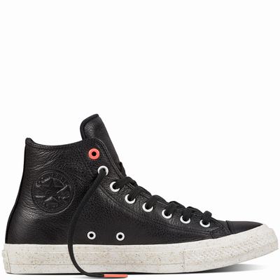 Converse Chuck Taylor All Star Ii High Tops Womens - Black/Red Shoes (371OFGVH)